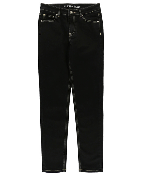 ALEXIA STAM（アリシアスタン）の「Arrow Pocket Stretch Color Skinny/アローポケットステッチカラースキニー（デニムパンツ・レディース・ブラック/ベージュ/オリーブ・XS/S/M）」の11枚目の写真