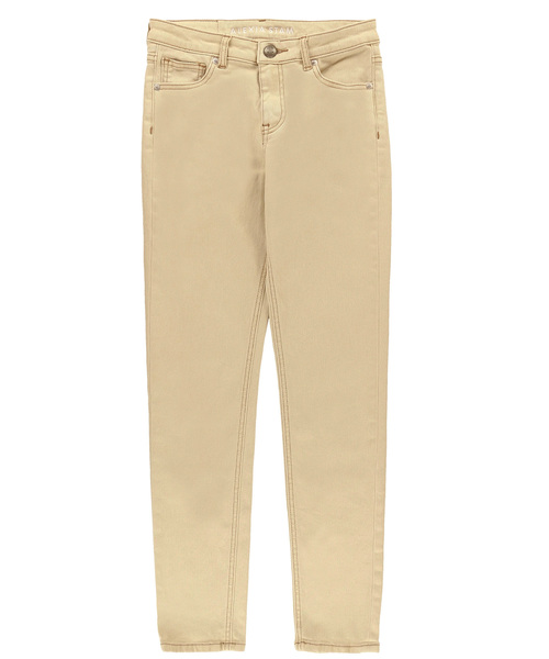 ALEXIA STAM（アリシアスタン）の「Arrow Pocket Stretch Color Skinny/アローポケットステッチカラースキニー（デニムパンツ・レディース・ブラック/ベージュ/オリーブ・XS/S/M）」の4枚目の写真