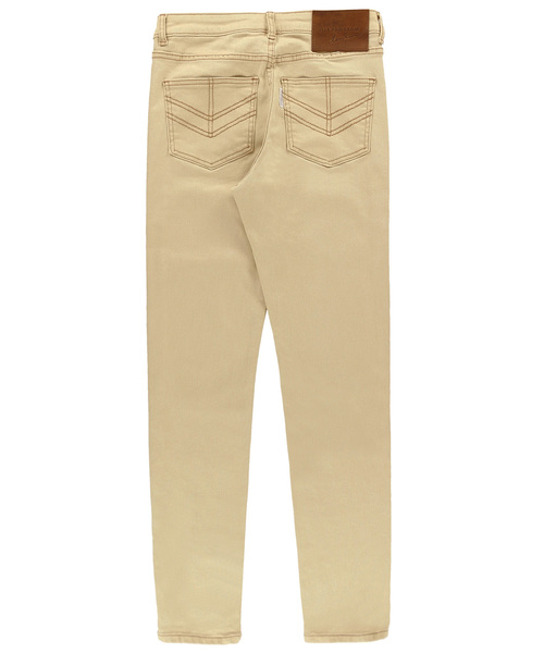 ALEXIA STAM（アリシアスタン）の「Arrow Pocket Stretch Color Skinny/アローポケットステッチカラースキニー（デニムパンツ・レディース・ブラック/ベージュ/オリーブ・XS/S/M）」の5枚目の写真