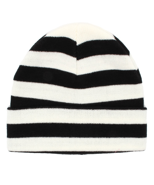 BEAMS BOY(ビームスボーイ)の「◎BEAMS BOY / ボーダー ワッチキャップ(ニットキャップ/ビーニー・レディース・ブラック/ネイビー/オフホワイト・ONE SIZE)」の10枚目の写真