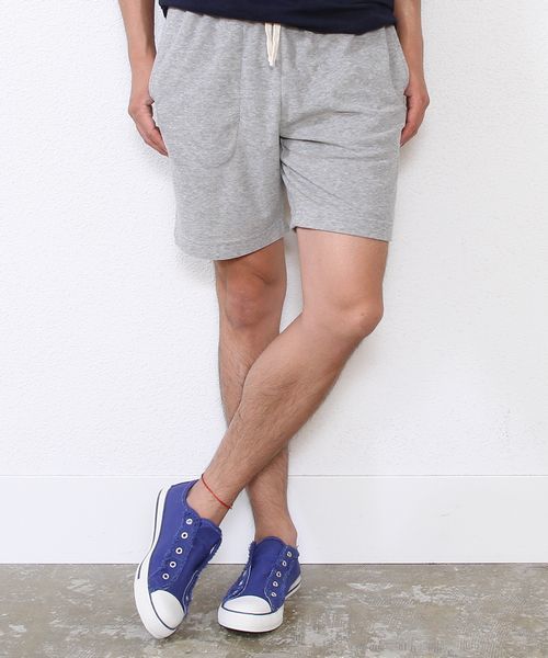 coen（コーエン）の「カラーパイルサーフショーツ（その他パンツ・メンズ・グレー/オレンジ/グリーン/ネイビー・X-LARGE/LARGE/MEDIUM/SMALL）」の2枚目の写真