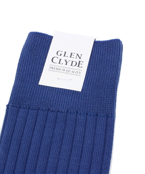 NANO universe（ナノユニバース）の「GLEN CLYDE(グレンクライド)/Middle Gauge Rib（ソックス/靴下・メンズ・ホワイト/ネイビー/ブルー/グリーン/ブラック・FREE）」の8枚目の写真