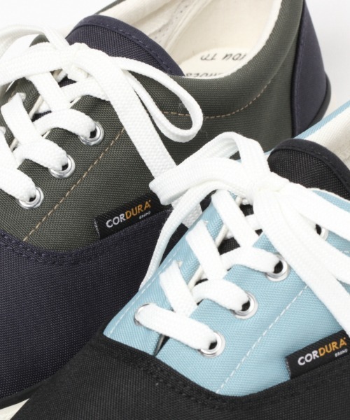 GLOBAL WORK（グローバルワーク）の「CORDURAスニーカーSS/859267（スニーカー・メンズ・ブラック/ネイビー/その他/ホワイト・SMALL/MEDIUM/LARGE/X-LARGE）」の12枚目の写真