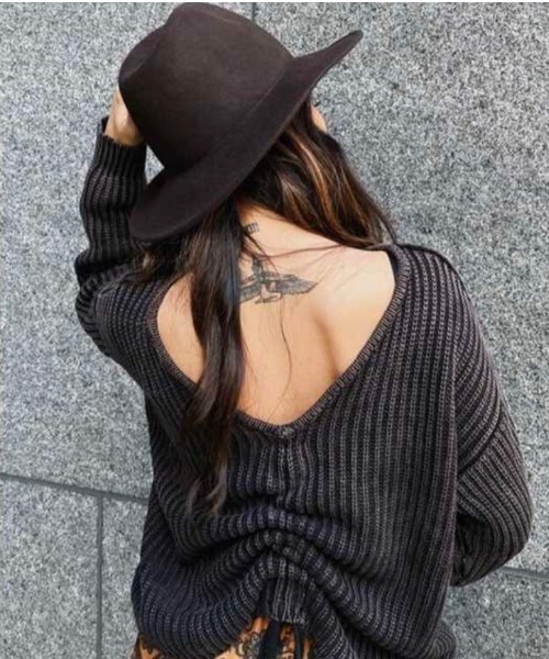 EGOIST(エゴイスト)の「シンプルフェルトハット(ハット・レディース・ベージュ/ブラック/ブラウン・FREE)」の13枚目の写真