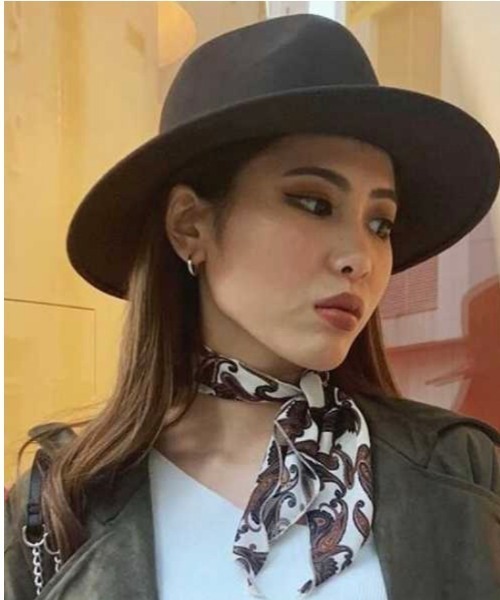 EGOIST(エゴイスト)の「シンプルフェルトハット(ハット・レディース・ベージュ/ブラック/ブラウン・FREE)」の15枚目の写真