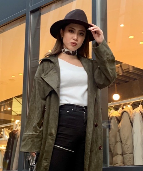 EGOIST(エゴイスト)の「シンプルフェルトハット(ハット・レディース・ベージュ/ブラック/ブラウン・FREE)」の20枚目の写真