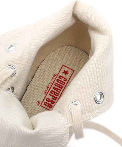 BEAMS（ビームス）の「◇CONVERSE / CANVAS ALL STAR(R) J HI（スニーカー・メンズ・ホワイト/ブラック・9.5inch/8inch/9inch/7inch/8.5inch）」の5枚目の写真