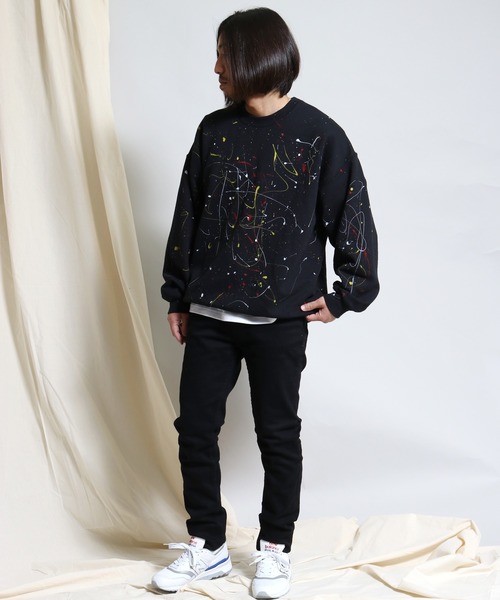 スリフティールック スウェット size L THRIFTY LOOK トレーナー スウェット LOOK/スリフティールック