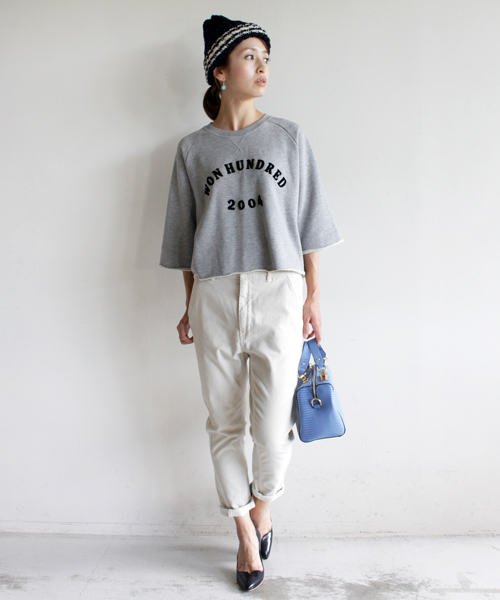 BEAUTY&YOUTH UNITED ARROWS(ビューティーアンドユースユナイテッドアローズ)の「BYBC ∵ラインリブニットキャップ◆(ニットキャップ/ビーニー・レディース・ホワイト/ネイビー/ワイン・フリ-)」の8枚目の写真