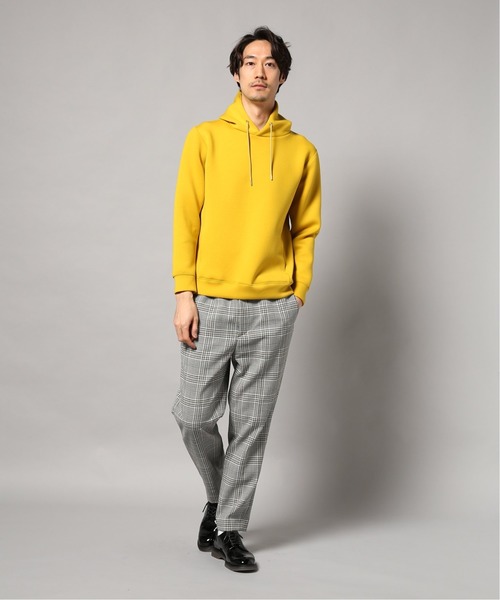 EDIFICE(エディフィス)の「ライトダンボール パーカー(パーカー・メンズ・ブラック/チャコールグレー/ベージュ/イエロー/モカ/グリーン・SMALL/MEDIUM/LARGE/X-LARGE)」の21枚目の写真