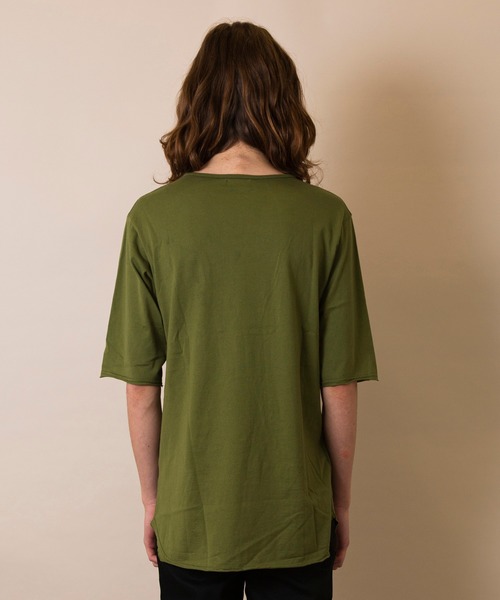 FACTOTUM(ファクトタム)の「【FACTOTUM】アンダーポケットS/S Tシャツ(Tシャツ/カットソー・メンズ・ネイビー/ホワイト/カーキ・46/44/48)」の10枚目の写真