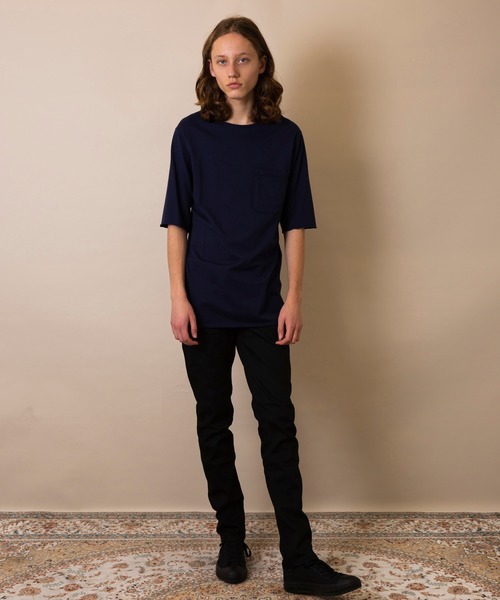 FACTOTUM(ファクトタム)の「【FACTOTUM】アンダーポケットS/S Tシャツ(Tシャツ/カットソー・メンズ・ネイビー/ホワイト/カーキ・46/44/48)」の15枚目の写真