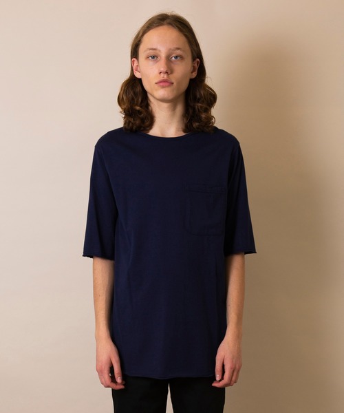 FACTOTUM(ファクトタム)の「【FACTOTUM】アンダーポケットS/S Tシャツ(Tシャツ/カットソー・メンズ・ネイビー/ホワイト/カーキ・46/44/48)」の12枚目の写真