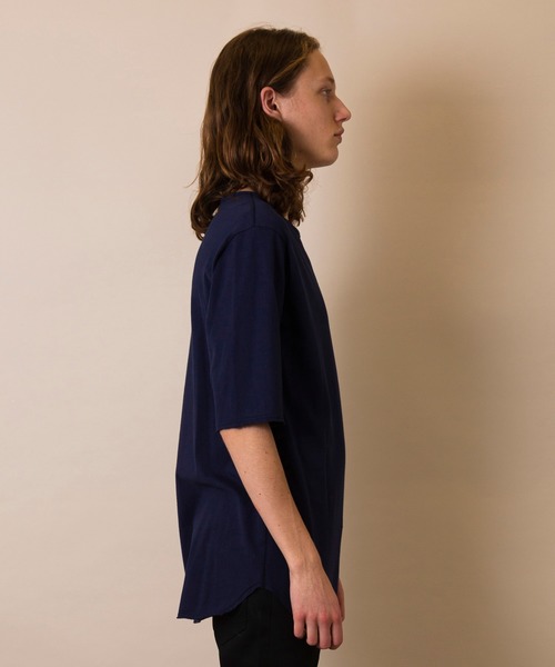 FACTOTUM(ファクトタム)の「【FACTOTUM】アンダーポケットS/S Tシャツ(Tシャツ/カットソー・メンズ・ネイビー/ホワイト/カーキ・46/44/48)」の13枚目の写真