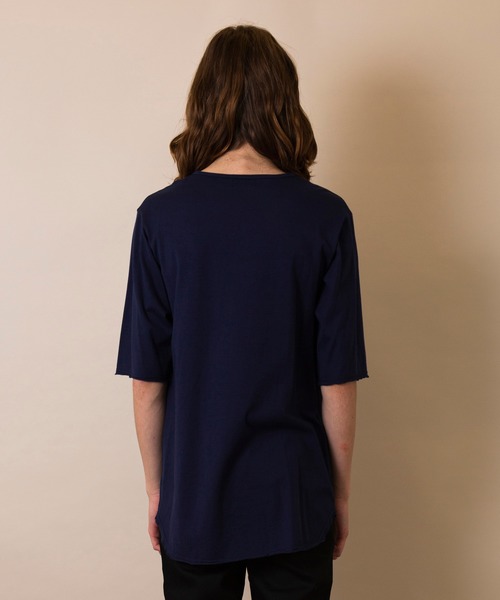 FACTOTUM(ファクトタム)の「【FACTOTUM】アンダーポケットS/S Tシャツ(Tシャツ/カットソー・メンズ・ネイビー/ホワイト/カーキ・46/44/48)」の14枚目の写真