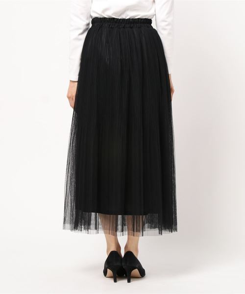 rps（アールピーエス）の「チュール消しプリーツスカート（スカート・レディース・ライトグレー/ブラック/アイボリー/ラベンダー・M）」の14枚目の写真