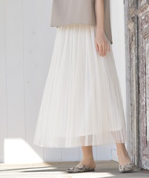 rps | チュール消しプリーツスカート(スカート)