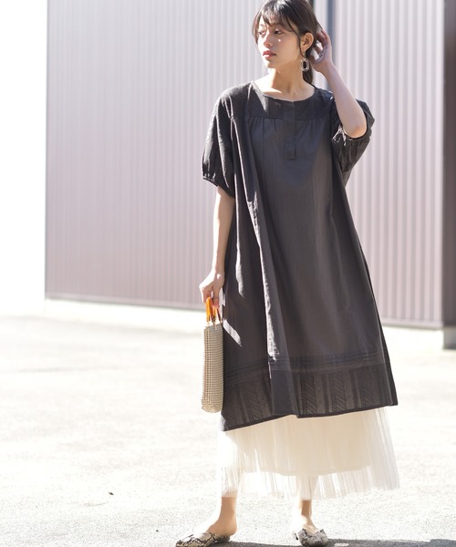 rps（アールピーエス）の「チュール消しプリーツスカート（スカート・レディース・ライトグレー/ブラック/アイボリー/ラベンダー・M）」の8枚目の写真