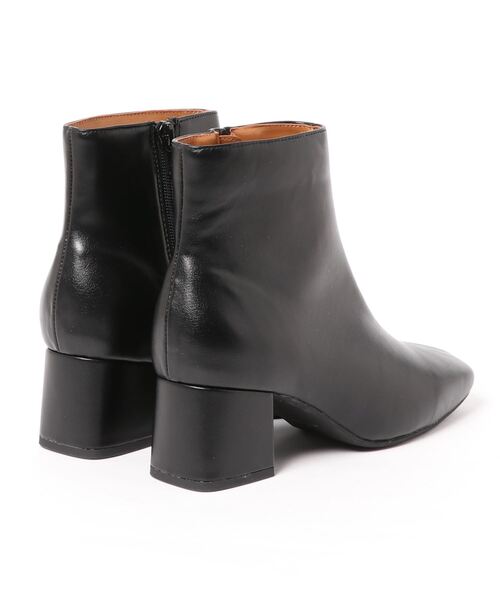 Casselini（キャセリーニ）の「Casselini（キャセリーニ）ステッチショートブーツ（ブーツ・レディース・ブラック/ダークブラウン・SMALL/MEDIUM/LARGE）」の9枚目の写真