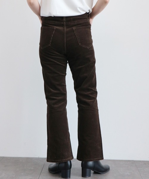 AMERICAN HOLIC（アメリカンホリック）の「エイジングコールブーツカット 〇＊（その他パンツ・レディース・ブラウン/アイボリー・SMALL/MEDIUM/LARGE）」の7枚目の写真