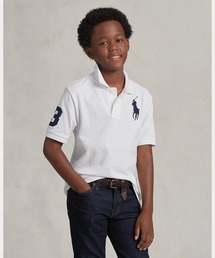 POLO RALPH LAUREN CHILDRENSWEAR(ポロ ラルフ ローレン チルドレンズウェア)のBig Pony コットン メッシュ ポロシャツ(ポロシャツ)