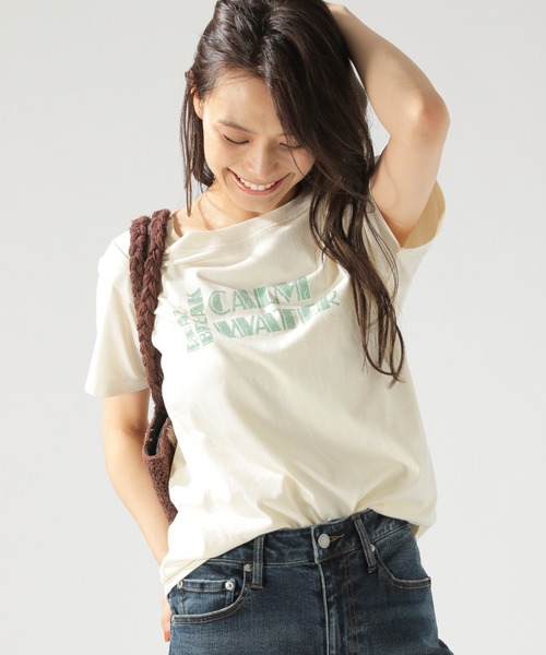 BAYFLOW(ベイフロー)の「アソートVTロゴTシャツ(Tシャツ/カットソー・レディース・ブラウン/オフホワイト/ブルー/グリーン・SMALL/MEDIUM)」の11枚目の写真