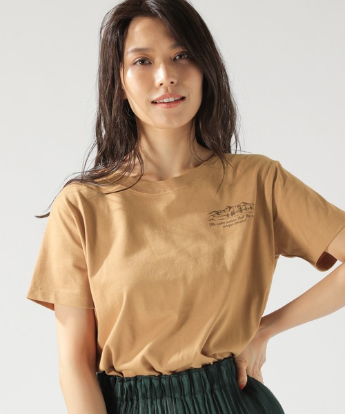BAYFLOW(ベイフロー)の「アソートVTロゴTシャツ(Tシャツ/カットソー・レディース・ブラウン/オフホワイト/ブルー/グリーン・SMALL/MEDIUM)」の15枚目の写真