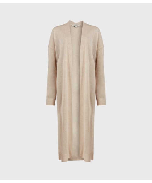 ALLSAINTS(オールセインツ)の「LUCA CARDIGAN | ルカ カーディガン(カーディガン/ボレロ・レディース・ゴールド系その他・SMALL/X-SMALL/MEDIUM)」の2枚目の写真