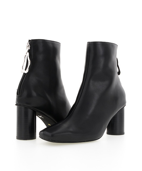 RANDA（ランダ）の「ストレスフリー/ラウンドチャンキーヒールショートブーツ（ブーツ・レディース・アイボリー/ベージュ/ブラック・LL/S/M/L）」の16枚目の写真