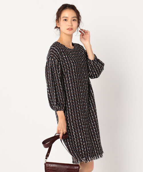 ツイードワンピース ワンピース セール Sophi ノーリーズソフィ のファッション ワンピース Nolley S Nolley S