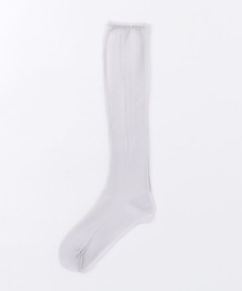 Ray BEAMS（レイビームス）の「Ray BEAMS / チュール ハイソックス（ソックス/靴下・レディース・ライトグレー/イエロー/ブルー系その他3・ONE SIZE）」の2枚目の写真