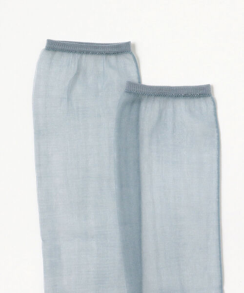 Ray BEAMS（レイビームス）の「Ray BEAMS / チュール ハイソックス（ソックス/靴下・レディース・ライトグレー/イエロー/ブルー系その他3・ONE SIZE）」の4枚目の写真