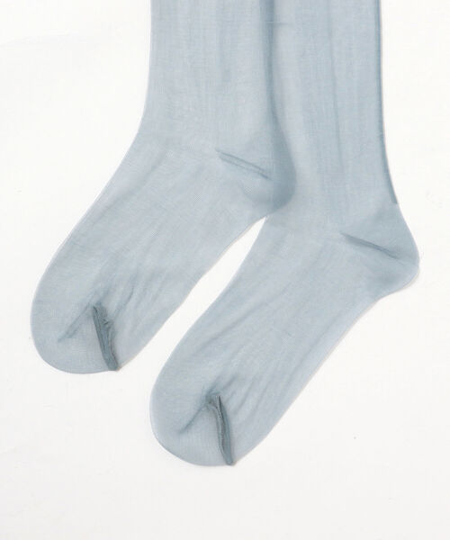 Ray BEAMS（レイビームス）の「Ray BEAMS / チュール ハイソックス（ソックス/靴下・レディース・ライトグレー/イエロー/ブルー系その他3・ONE SIZE）」の5枚目の写真