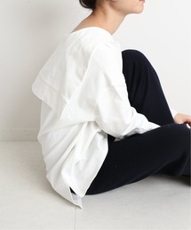 SLOBE IENA | セーラーカラーカットソープルオーバー【手洗い可能】◆(Tシャツ/カットソー)