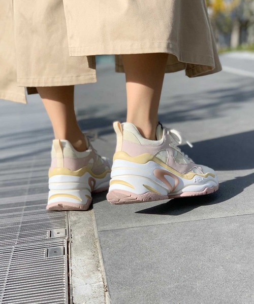 ASH（アッシュ）の「【BORN】チャンキーヒールスニーカー（スニーカー