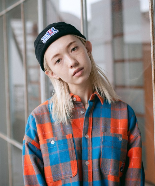 X-girl（エックスガール）の「X-girl × GIRL SKATEBOARDS KNIT CAP