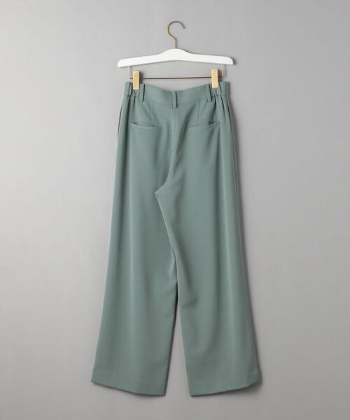 BEAUTY&YOUTH 夏春 ツイル タックワイド パンツ BEAUTY&YOUTH UNITED ARROWS（ビューティーアンドユース