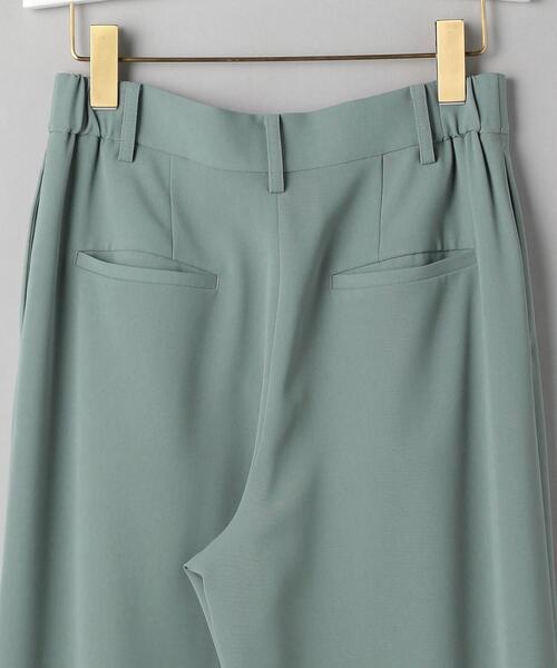 BEAUTY&YOUTH UNITED ARROWS（ビューティーアンドユースユナイテッドアローズ）の「BY ツイルタックワイドパンツ（その他パンツ・レディース・ネイビー/オフホワイト/ライム・LARGE/MEDIUM/SMALL）」の19枚目の写真