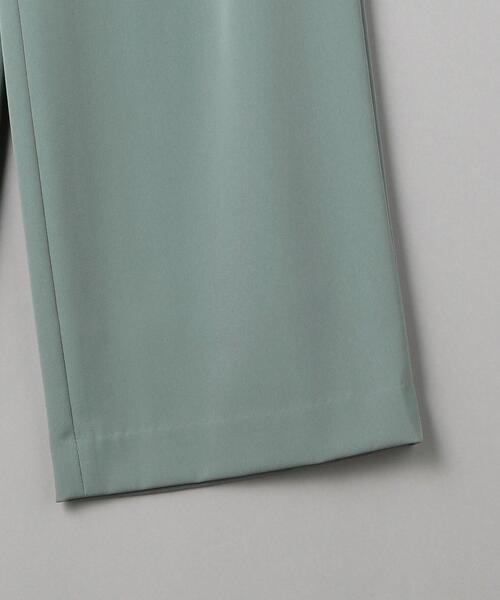 BEAUTY&YOUTH UNITED ARROWS（ビューティーアンドユースユナイテッドアローズ）の「BY ツイルタックワイドパンツ（その他パンツ・レディース・ネイビー/オフホワイト/ライム・LARGE/MEDIUM/SMALL）」の12枚目の写真