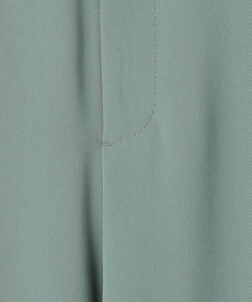 BEAUTY&YOUTH UNITED ARROWS（ビューティーアンドユースユナイテッドアローズ）の「BY ツイルタックワイドパンツ（その他パンツ・レディース・ネイビー/オフホワイト/ライム・LARGE/MEDIUM/SMALL）」の13枚目の写真