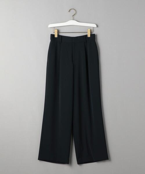 BEAUTY&YOUTH UNITED ARROWS（ビューティーアンドユースユナイテッドアローズ）の「BY ツイルタックワイドパンツ（その他パンツ・レディース・ネイビー/オフホワイト/ライム・LARGE/MEDIUM/SMALL）」の16枚目の写真