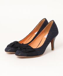 LANVIN en Bleu | スクエアトゥリボンパンプス(パンプス)
