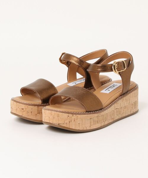 agnes b.(アニエスベー)の「コルクソールプラットフォームサンダル(サンダル・レディース・ブラック/ブロンズ/グリーン/シルバー・22.0cm/22.5cm/23.0cm/23.5cm/24.0cm/24.5cm)」の4枚目の写真