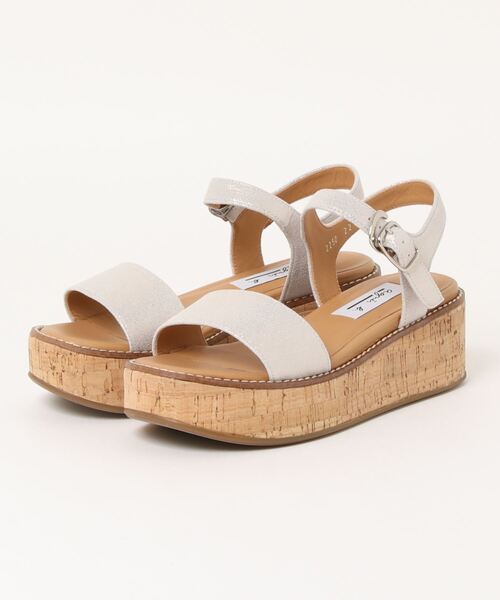 agnes b.(アニエスベー)の「コルクソールプラットフォームサンダル(サンダル・レディース・ブラック/ブロンズ/グリーン/シルバー・22.0cm/22.5cm/23.0cm/23.5cm/24.0cm/24.5cm)」の3枚目の写真