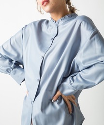 MILLION CARATS | 【STYLE4】シレ―レザーブラウス(シャツ/ブラウス)