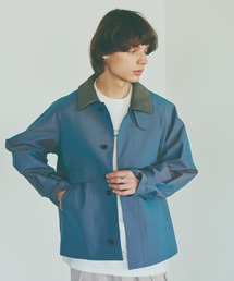 EDDEN ELLEN（エデンエレン）の「襟配色ハーフコートブルゾン（ブルゾン）」