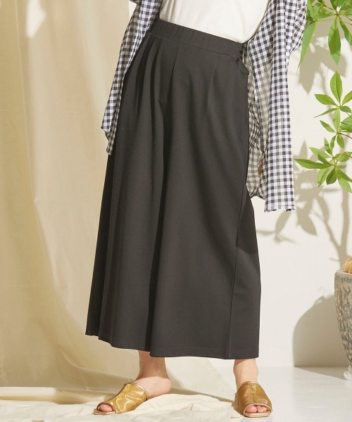 LIPSTAR（リップスター）の「リラックスカットソーガウチョパンツ（その他パンツ・レディース・ブラック/ベージュ/グリーン・M）」の19枚目の写真