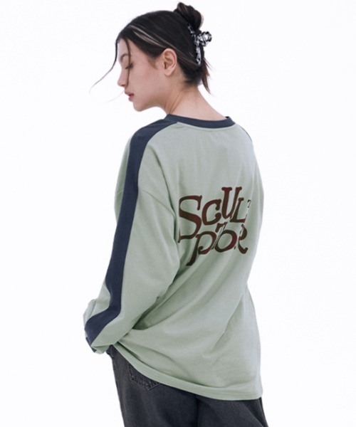 SCULPTOR（スカルプター）の「COLOR BLOCK L/S TEE/カラーブロックロン