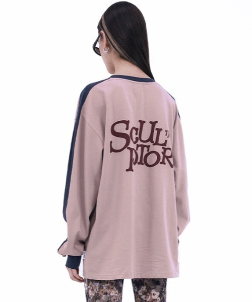SCULPTOR（スカルプター）の「COLOR BLOCK L/S TEE/カラーブロックロン