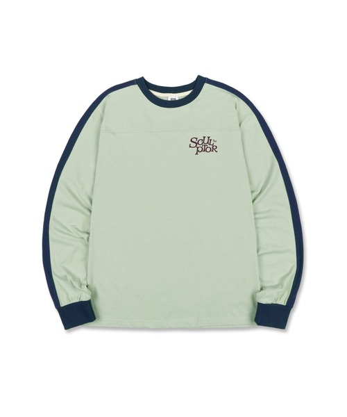 SCULPTOR（スカルプター）の「COLOR BLOCK L/S TEE/カラーブロックロン